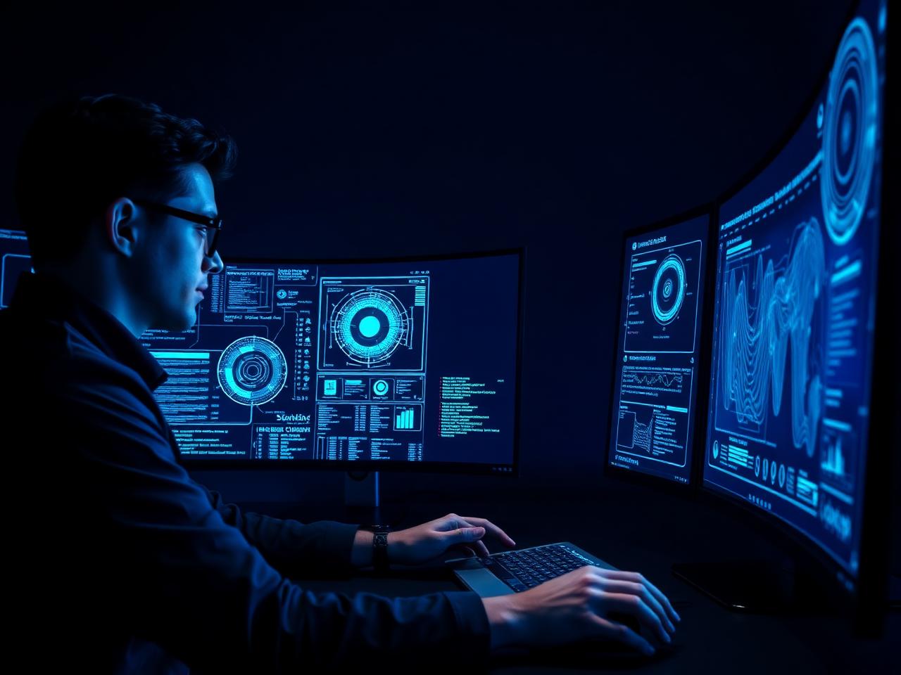 Analistas de cibersegurança da AC CyberPro executando teste de invasão